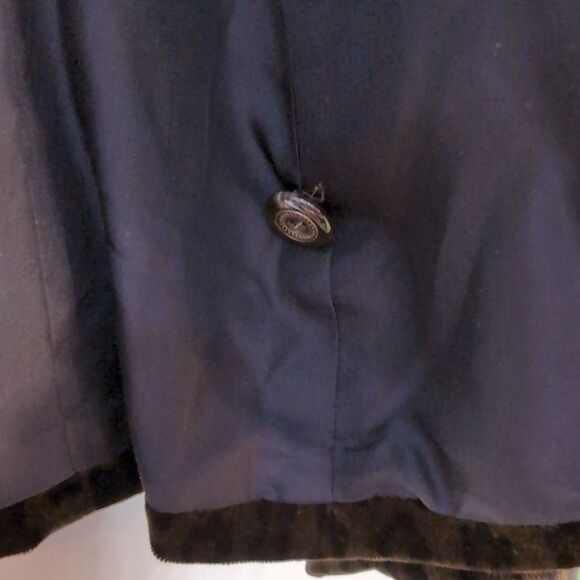 Nina McLemore Animal Print Velvet Jacket Sz 8 - Picture 5 of 6